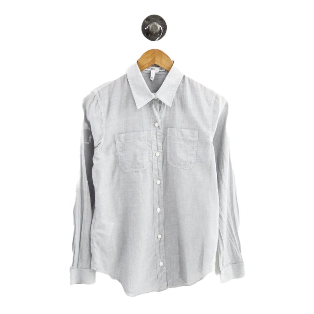 Bcbgeneration Striped Button Down Top #206-54